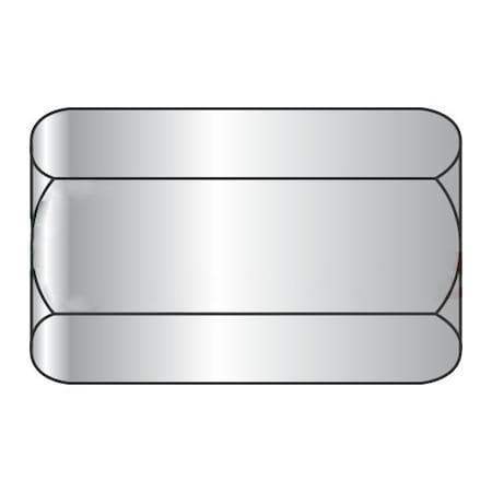 Newport Fasteners Coupling Nut, #10-32, 18-8 Stainless Steel, Not Graded, 3/4 in Lg, 5/16 in Hex Wd, 175 PK 331295